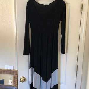 Very cute casual Long sleeve maxi dress 👗